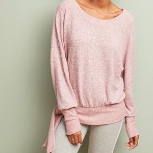 💥MOVING SALE💥 Anthropologie Pink Tie Sweater